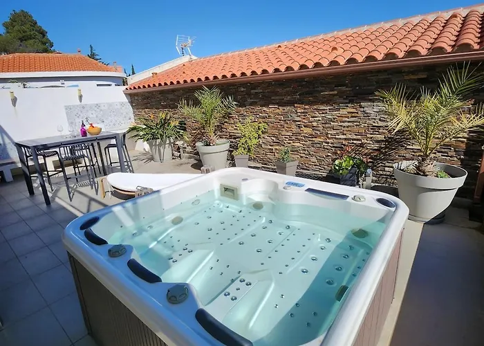 Cap Sea View Private Pool Villa Cerbère